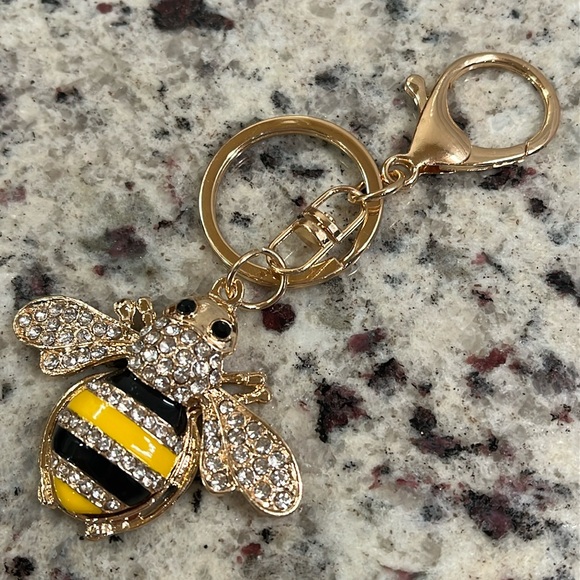 Bumble Bee Bag Charm NWT - Picture 4 of 6